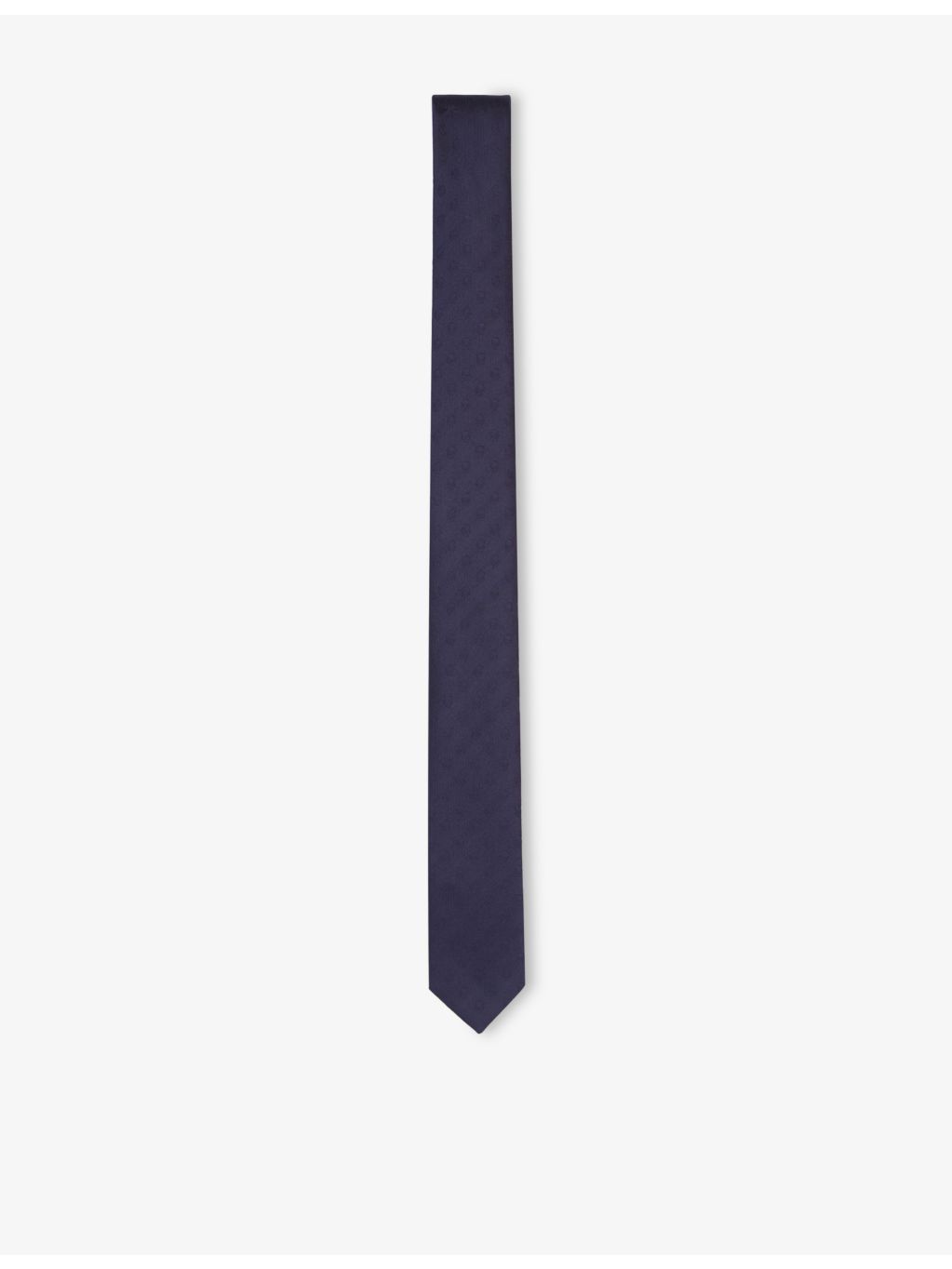The Kooples jacquard skull silk tie width 5cm (British brand)