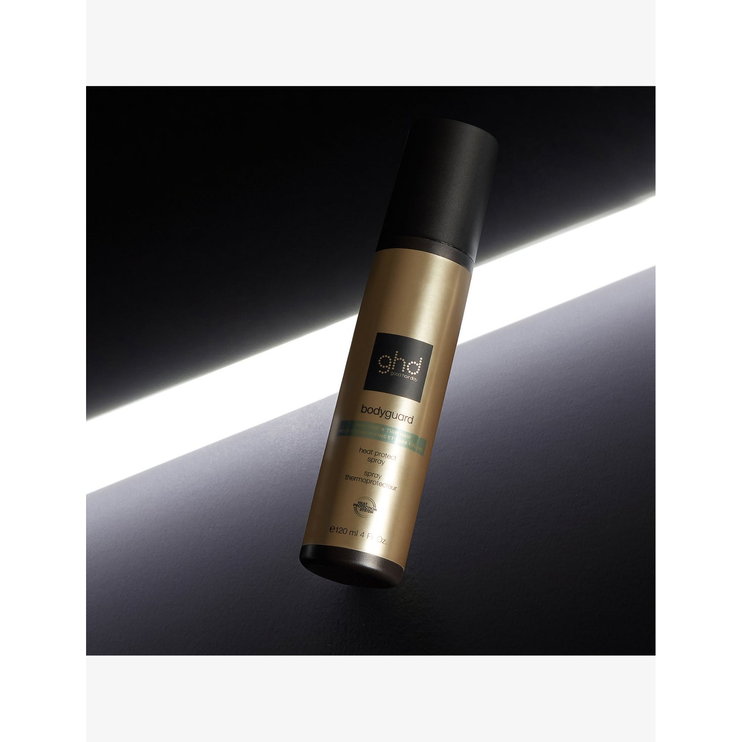GHD Bodyguard heat protect spray for fine hair 120ml (British brand)
