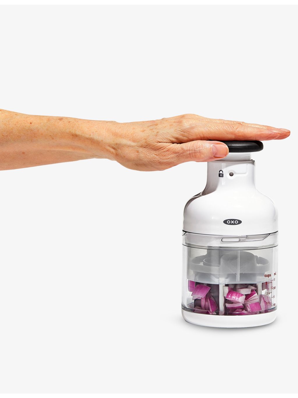 OXO Good Grips stainless steel food chopper - British product
