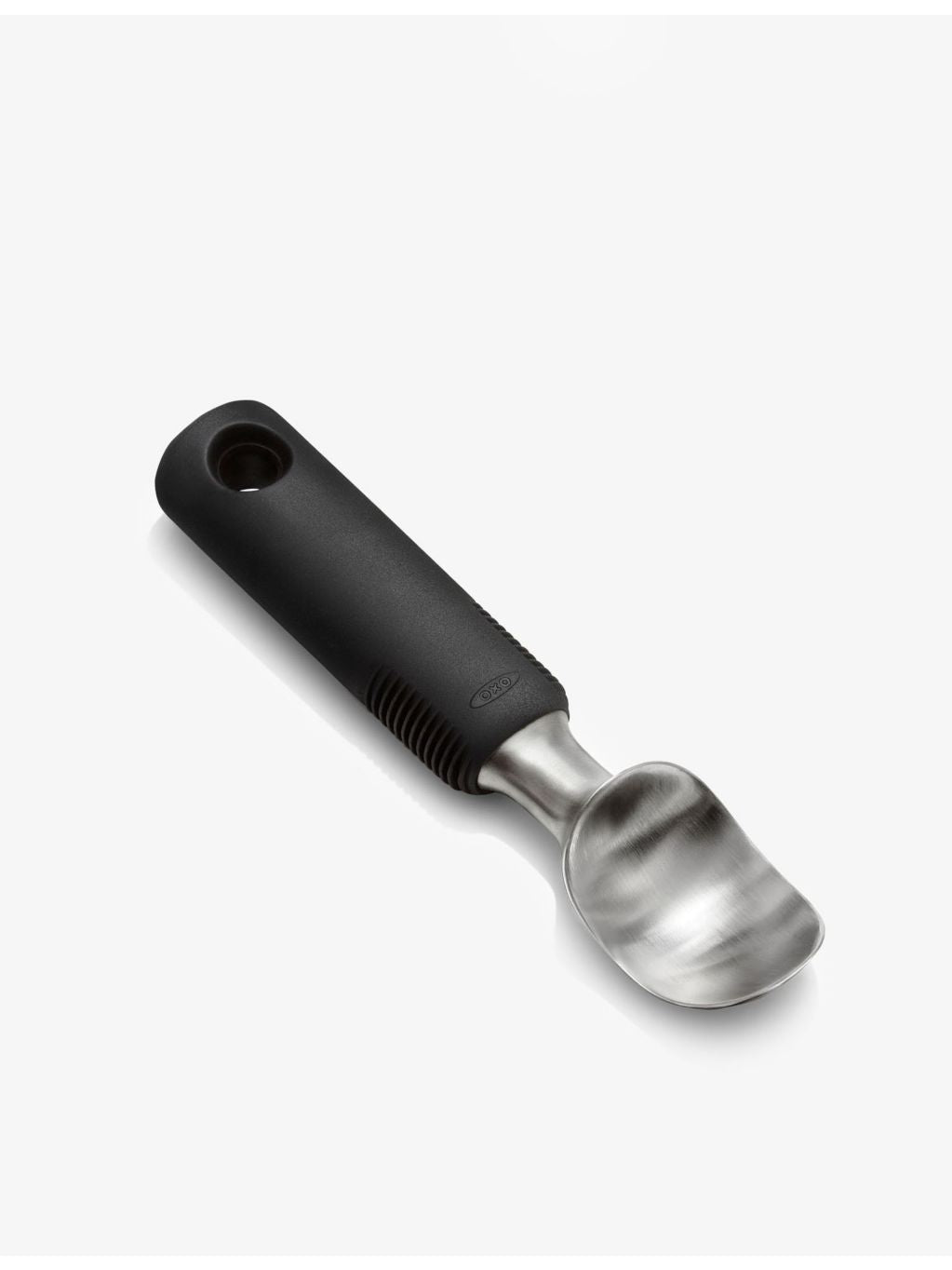 OXO Good Grips stainless steel ice cream scoop, imported from the UK