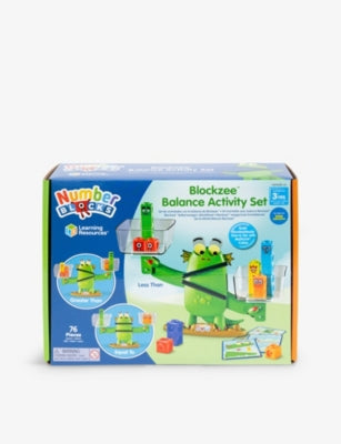 Numberblocks Blockzee Balance playset 75-piece, imported from the UK