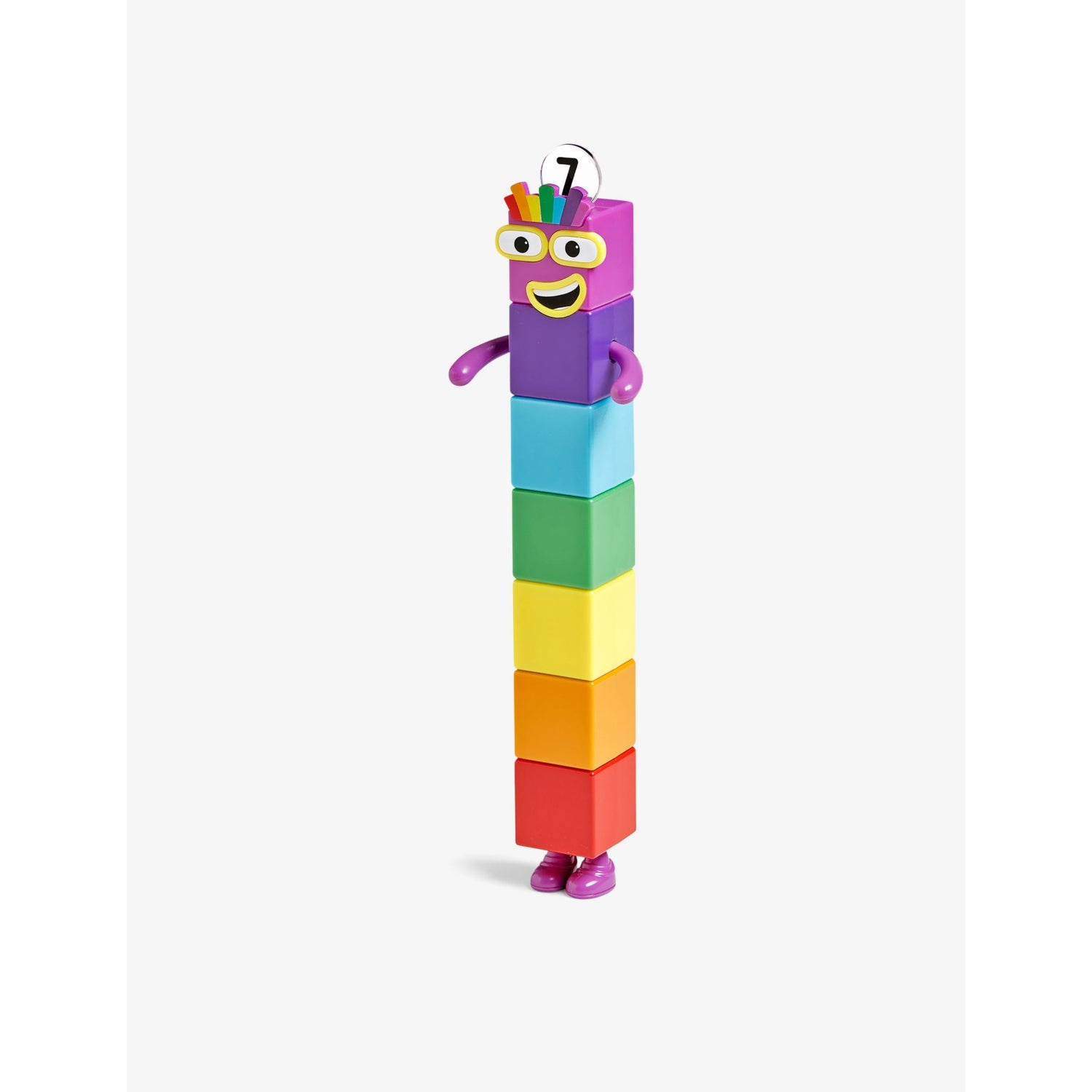 Numberblocks Rainbow Counting Bus playset with Seven figure, UK version