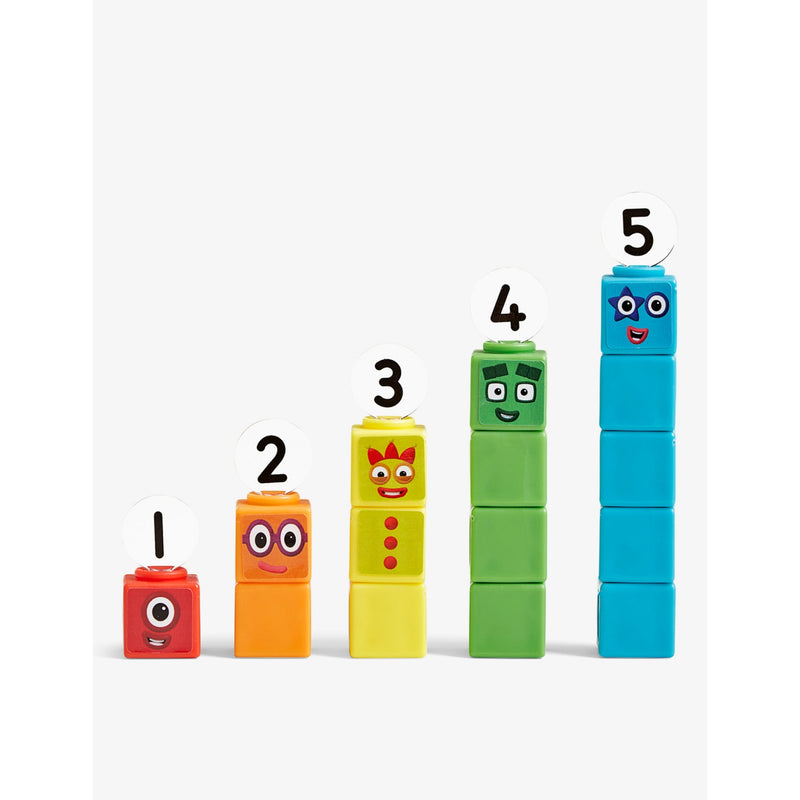 Numberblocks Mathlink Cubes Express Train playset, 68 pieces (British brand)