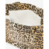GANNI large cotton tote bag animal pattern UK version