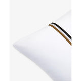 BOSS stripe-print cotton pillowcase 65cm x 65cm, UK version