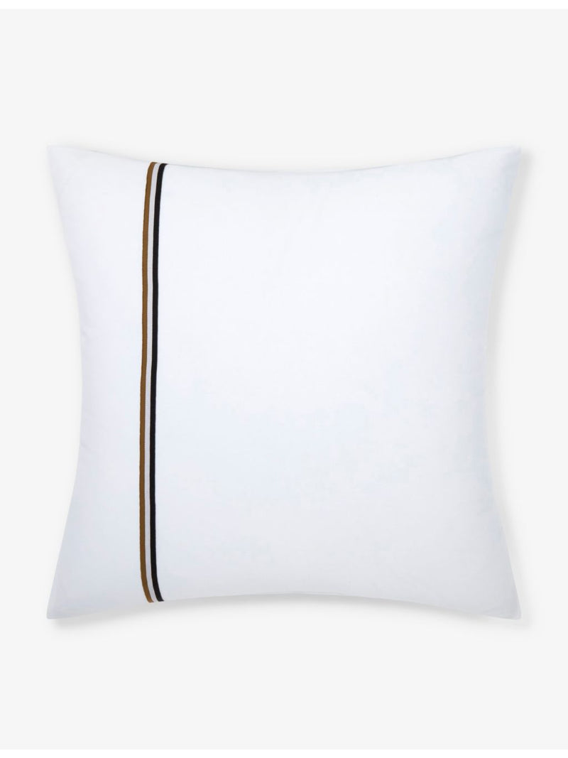 BOSS stripe-print cotton pillowcase 65cm x 65cm, UK version