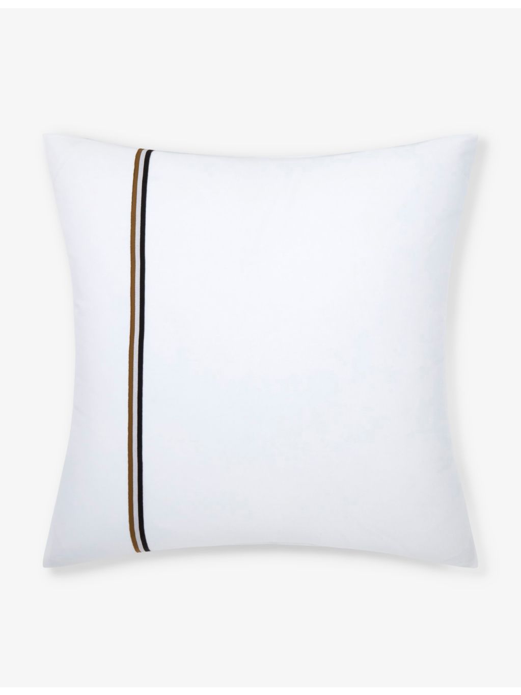 BOSS stripe-print cotton pillowcase 65cm x 65cm, UK version