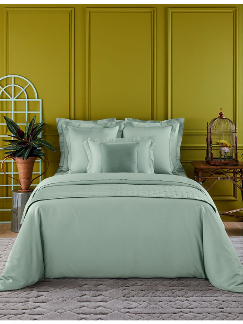 Yves Delorme cotton Oxford pillowcase 65cm square, UK version