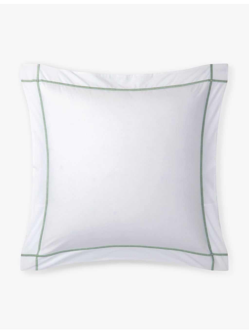 Yves Delorme Athena Oxford pillowcase 65cm square, imported from the UK