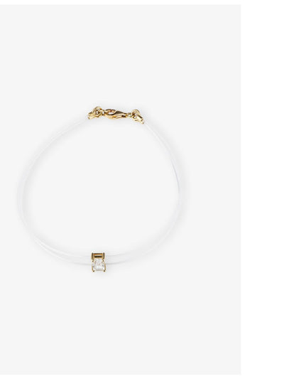 selfridges The Diamond Lab Lab 100 18ct Yellow-Gold 0.49ct Radiant-Cut Diamond Bracelet- Buy online at McGrocer