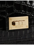 The Kooples small Emily crocodile-effect leather cross-body bag, UK version