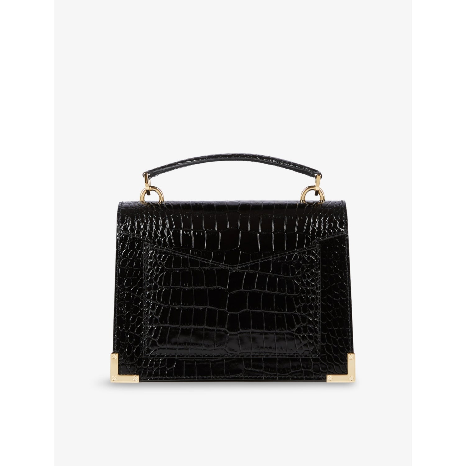 The Kooples small Emily crocodile-effect leather cross-body bag, UK version