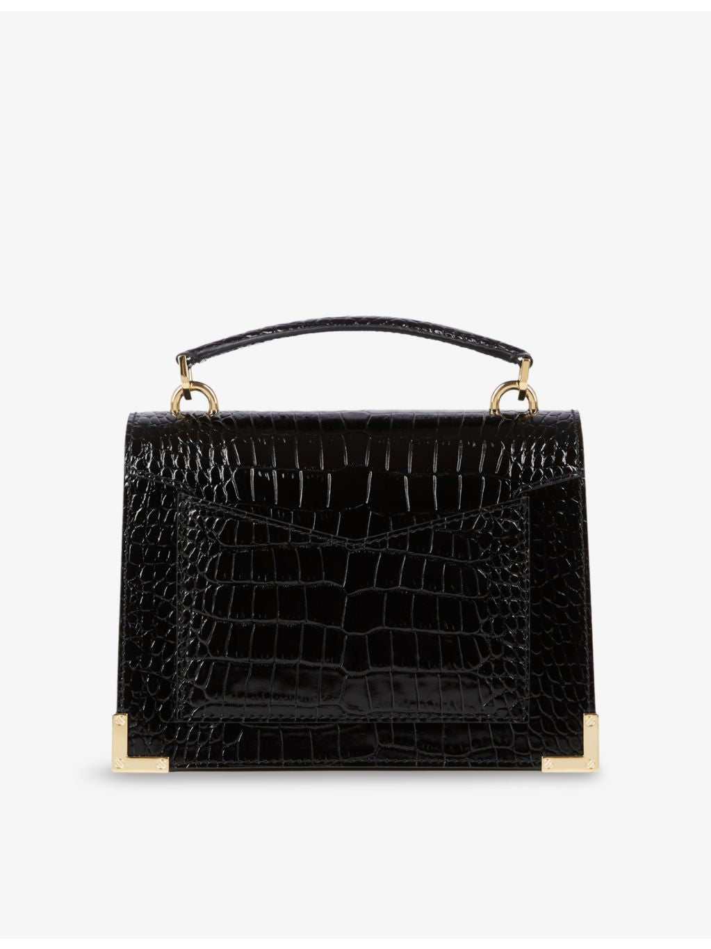 The Kooples small Emily crocodile-effect leather cross-body bag, UK version