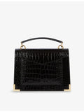 The Kooples small Emily crocodile-effect leather cross-body bag, UK version