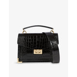 The Kooples small Emily crocodile-effect leather cross-body bag, UK version