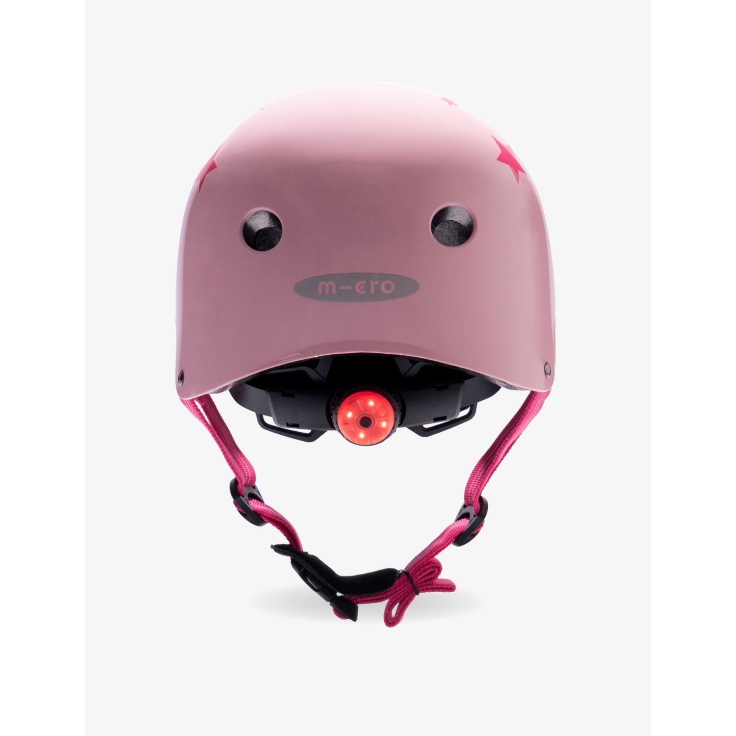 Micro star-print medium helmet with LED light - British product