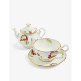 Royal Albert tea for one set 1970 Poppy, UK version