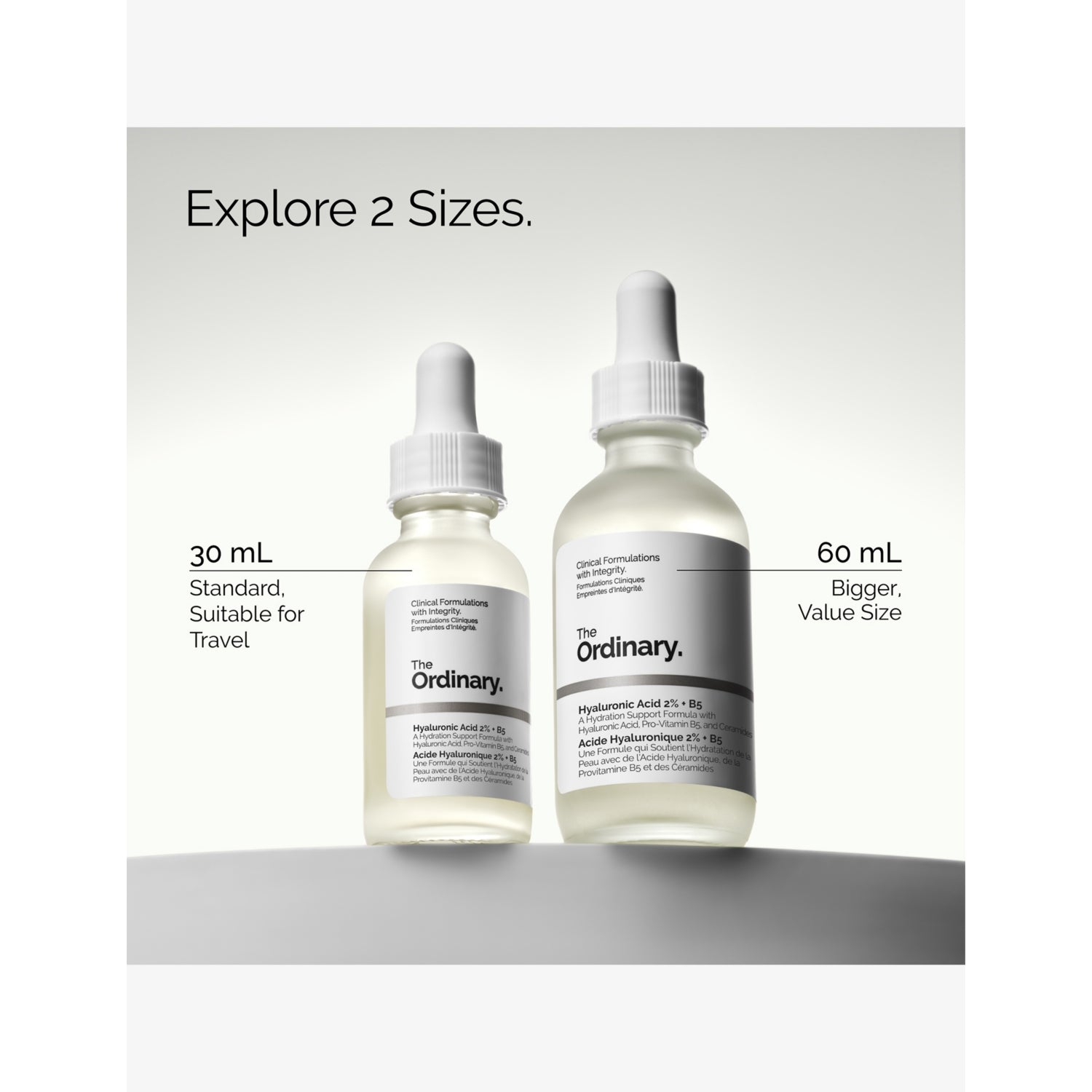 The Ordinary hyaluronic acid 2% + B5 facial serum (British brand)