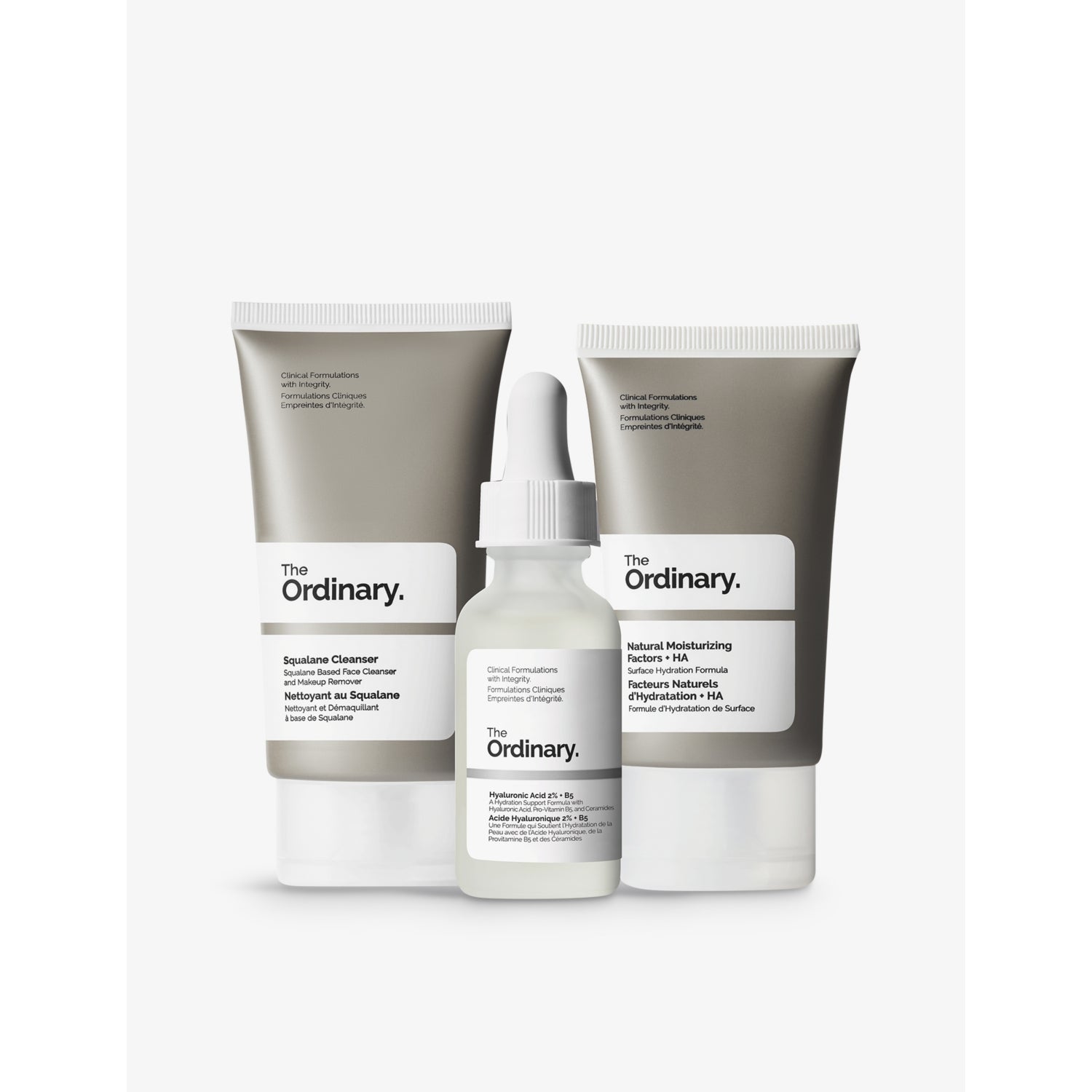 The Ordinary daily skincare set 50ml, 30ml, 30ml, imported from the UK