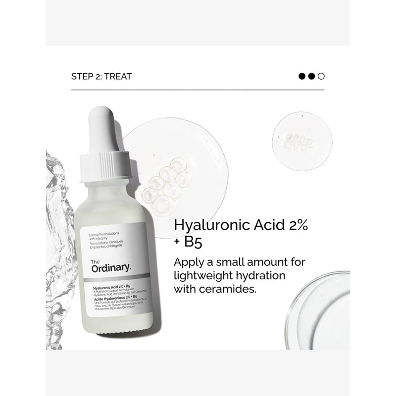 The Ordinary daily skincare set 50ml, 30ml, 30ml, imported from the UK