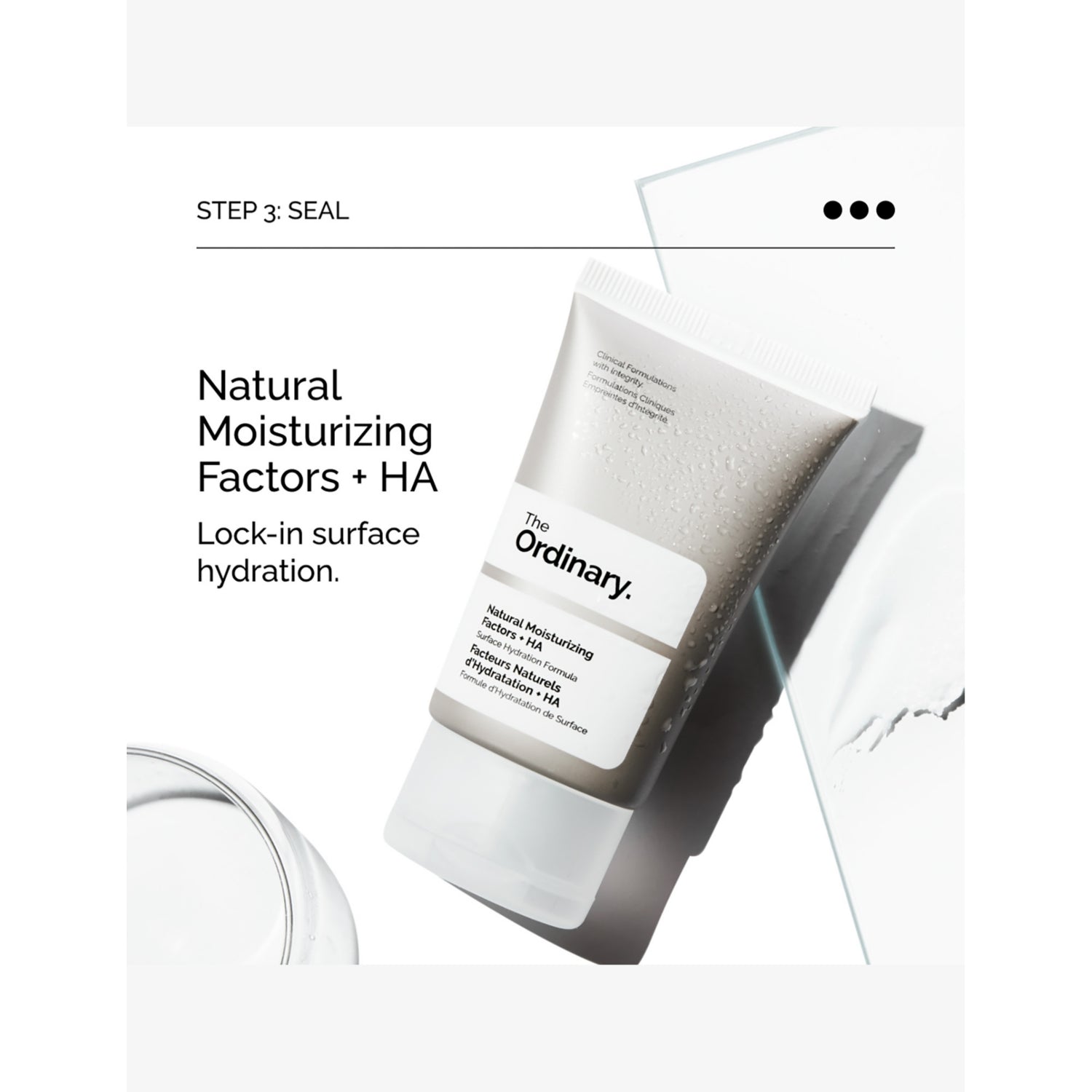 The Ordinary daily skincare set 50ml, 30ml, 30ml, imported from the UK