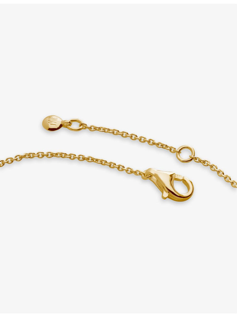 Monica Vinader 1.41ct diamond bracelet 18ct yellow gold-plated vermeil, UK version