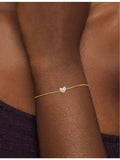 Monica Vinader 1.41ct diamond bracelet 18ct yellow gold-plated vermeil, UK version