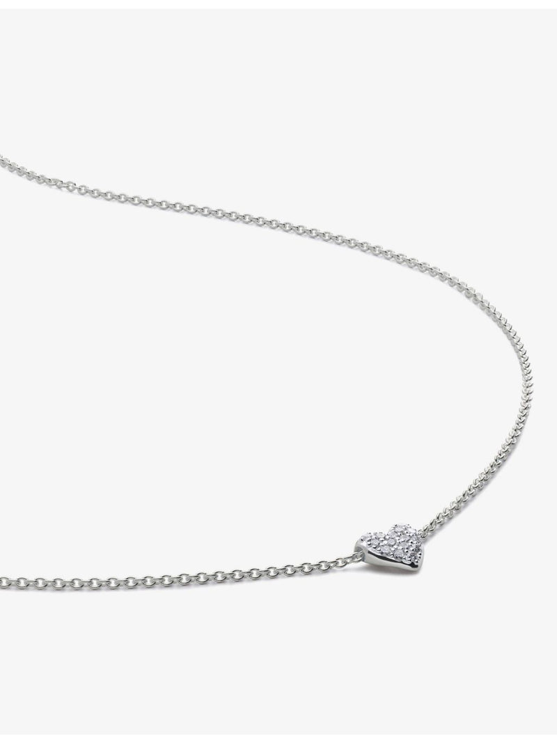 Monica Vinader lab-grown diamond heart pendant 2.4ct - British product