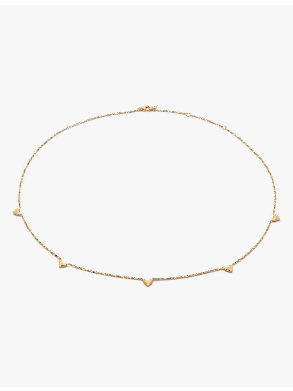 Monica Vinader necklace heart charm 16-18 inch - British product