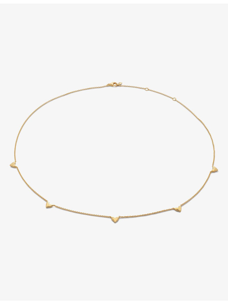 Monica Vinader necklace heart charm 16-18 inch - British product