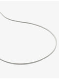 Monica Vinader thin snake necklace sterling silver 46cm, UK version