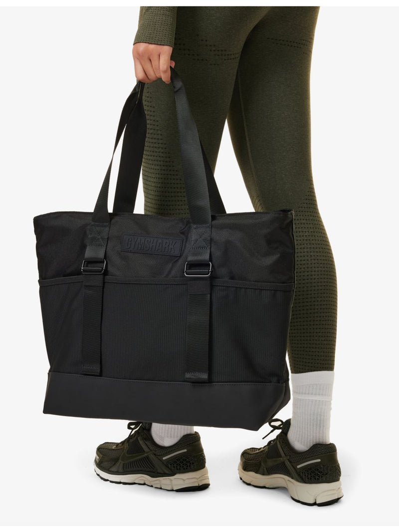 Gymshark woven tote bag with zip closure - British product