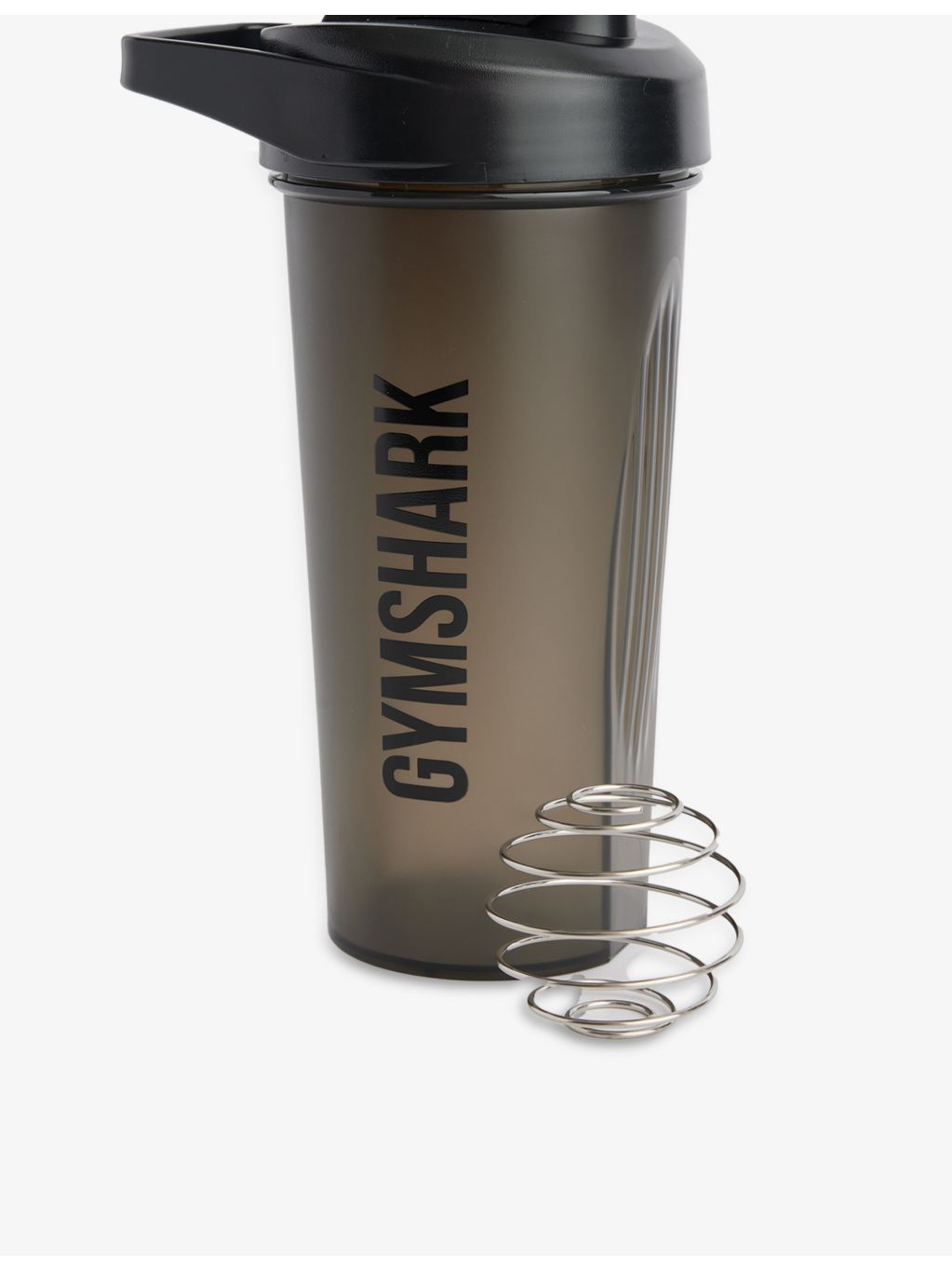 Gymshark plastic shaker bottle with metal mixer ball 600ml (British brand)