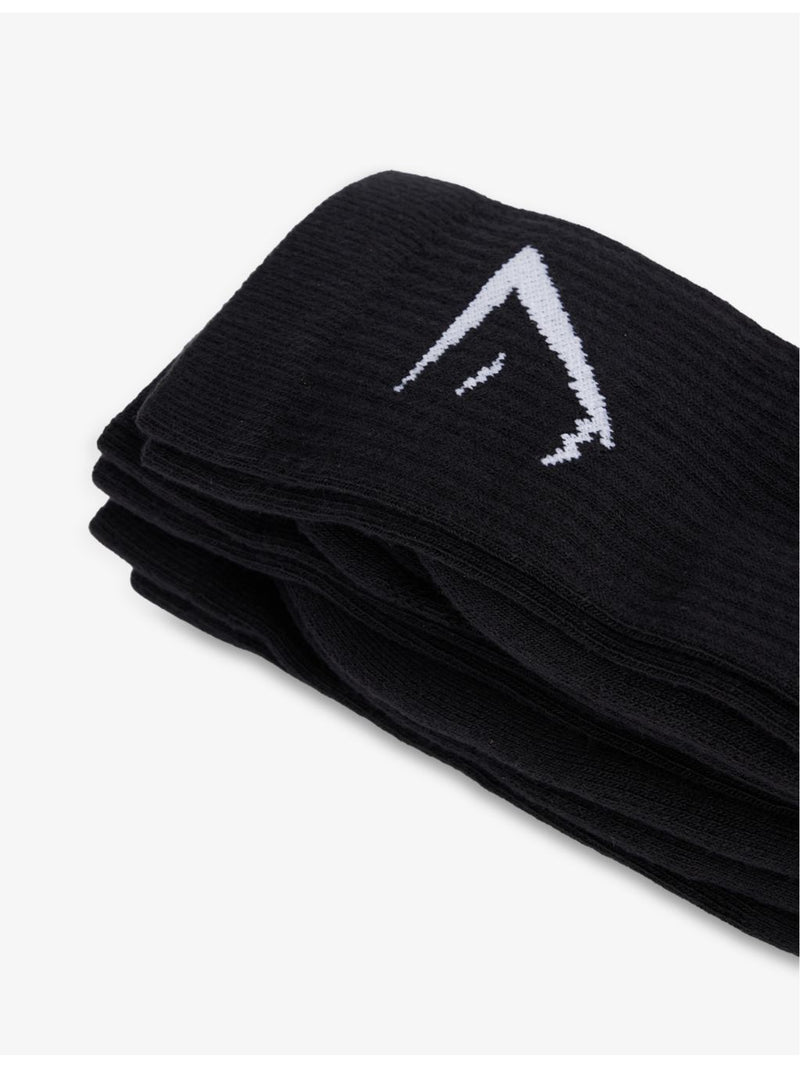 Gymshark socks 3-pack cotton blend crew length (British brand)
