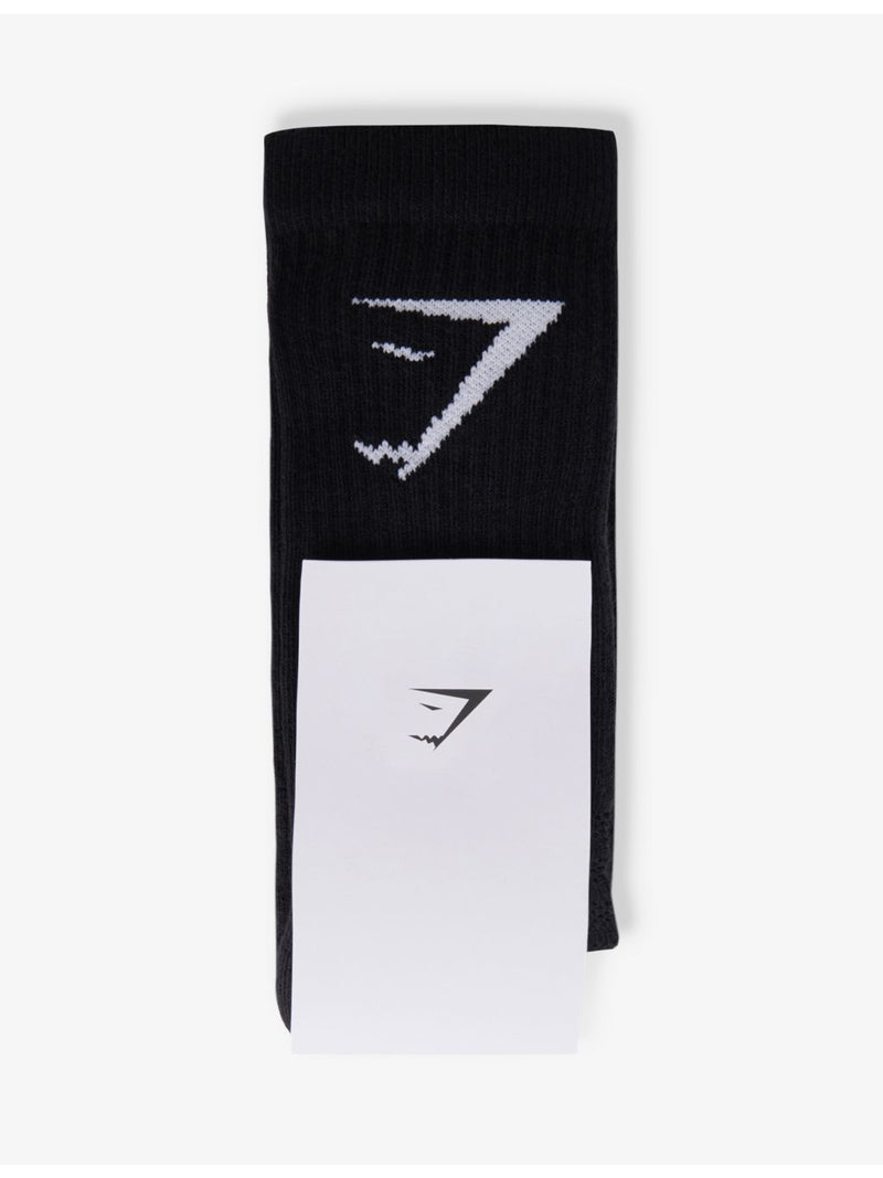 Gymshark socks 3-pack cotton blend crew length (British brand)