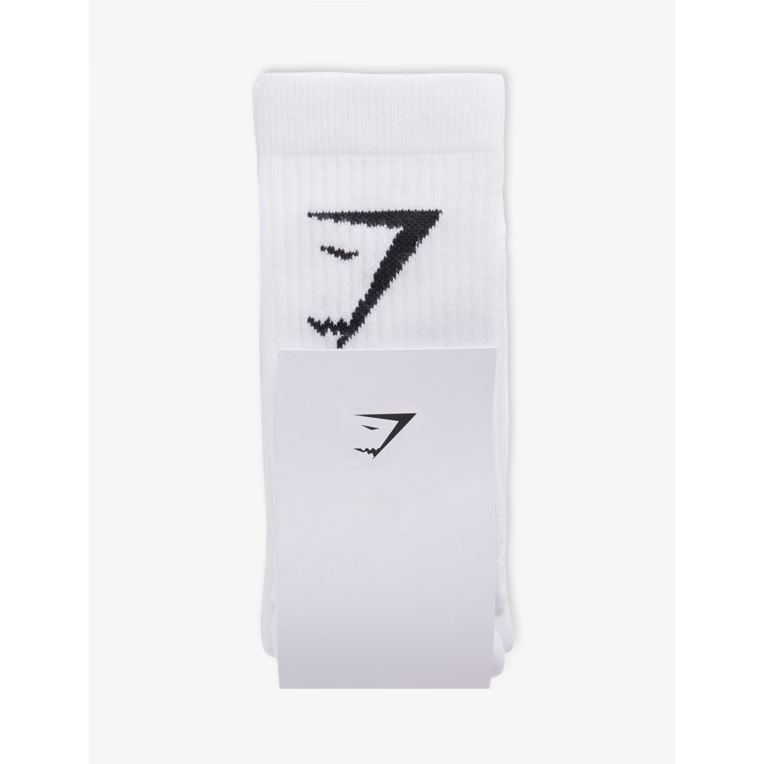 Branded pack of three cotton-blend socks - S