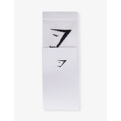 selfridges Gymshark Pack of Three Cotton-Blend Socks- Buy online at McGrocer