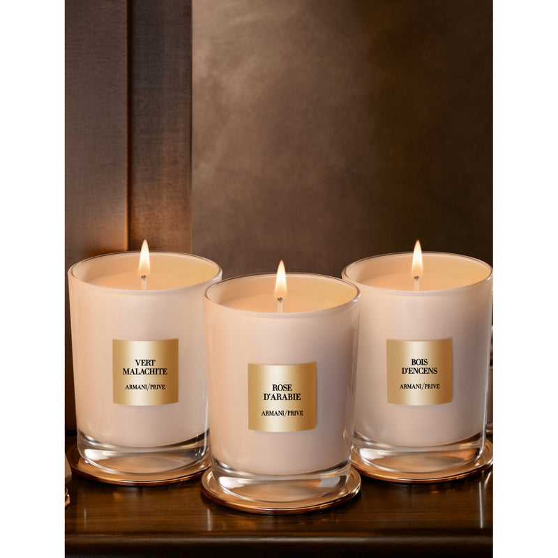 Giorgio Armani Privé Rose D'Arabie scented candle 175g, imported from the UK