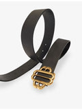 Maje leather belt butterfly rhinestone embellishment 2cm - British product