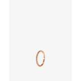 Perlée Pearls Small Motif 18ct Rose Gold Ring - K