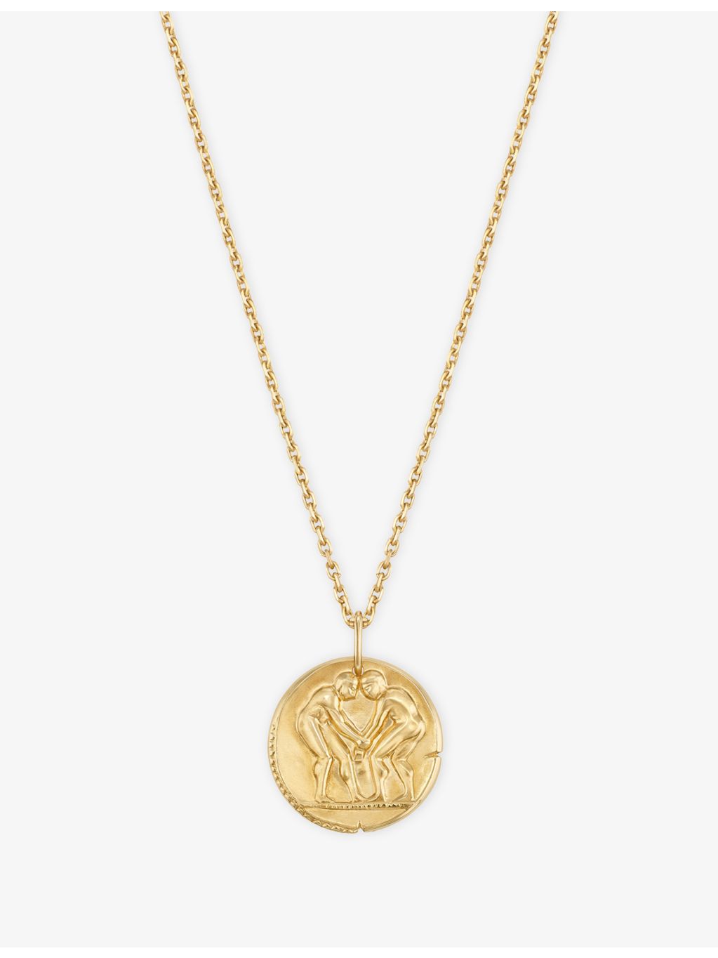 Van Cleef & Arpels 18ct yellow gold Gemini medal - British product