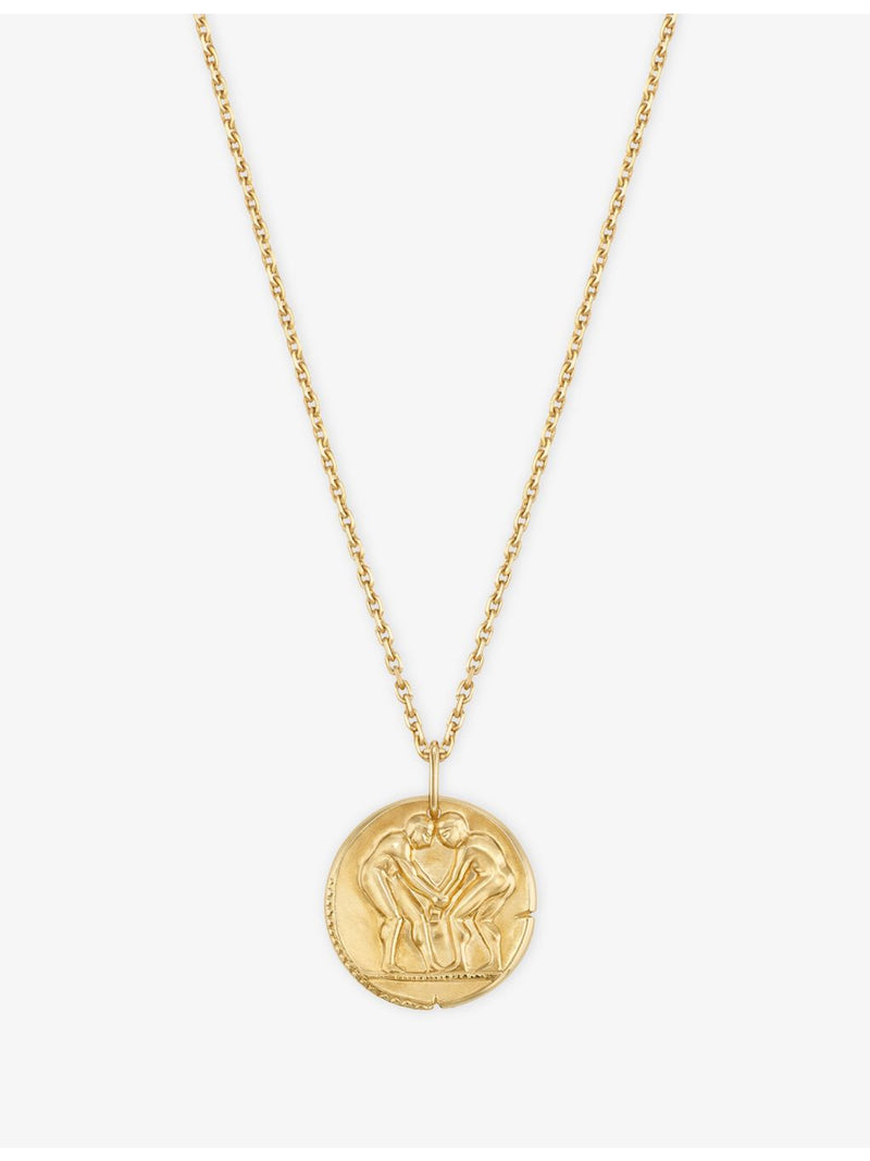 Van Cleef & Arpels 18ct yellow gold Gemini medal - British product