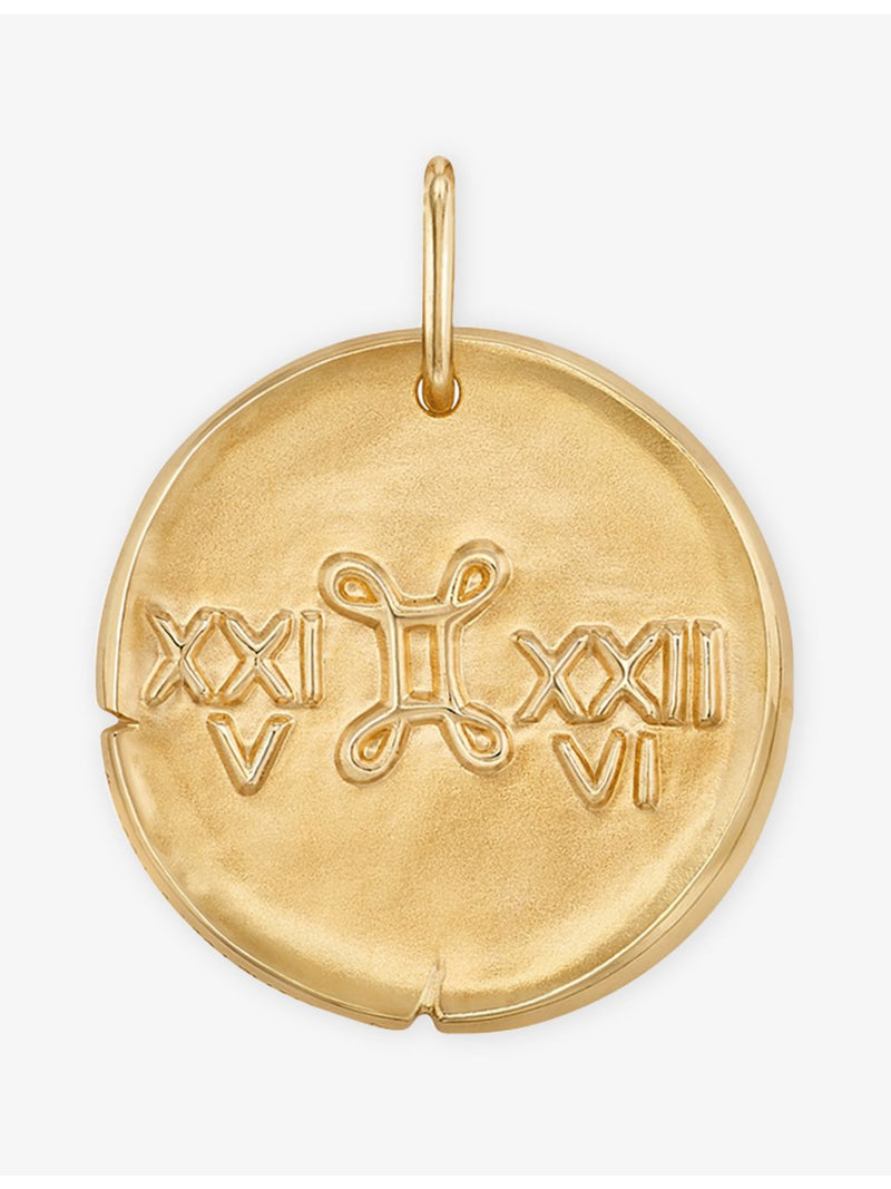 Van Cleef & Arpels 18ct yellow gold Gemini medal - British product