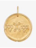Van Cleef & Arpels 18ct yellow gold Gemini medal - British product