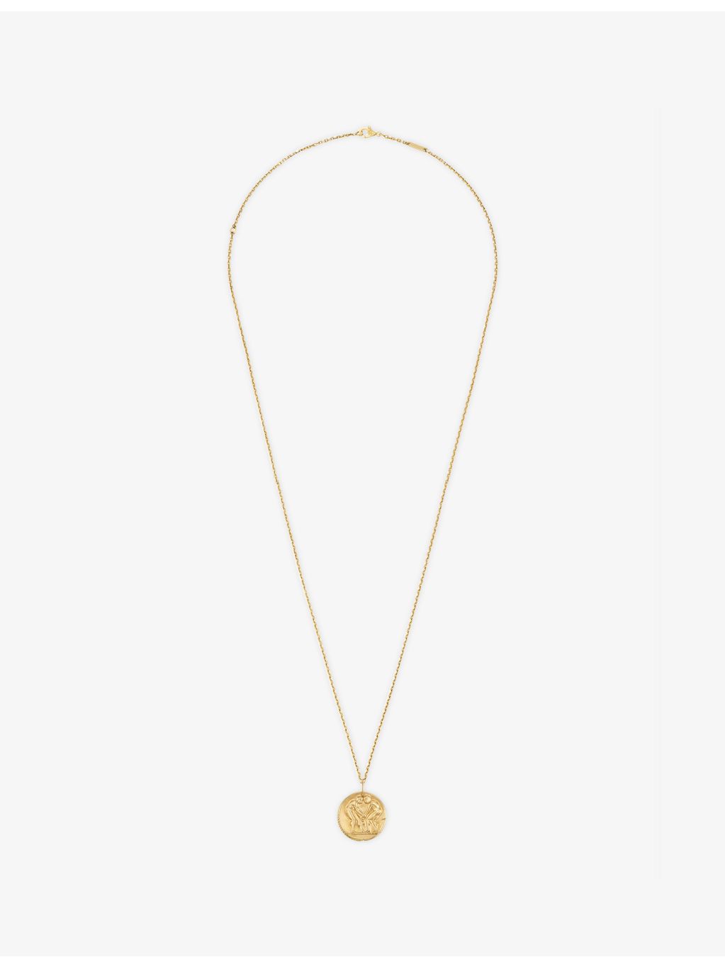 Van Cleef & Arpels 18ct yellow gold Gemini medal - British product