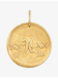 Van Cleef & Arpels Pisces zodiac medal 18ct yellow gold, imported from the UK