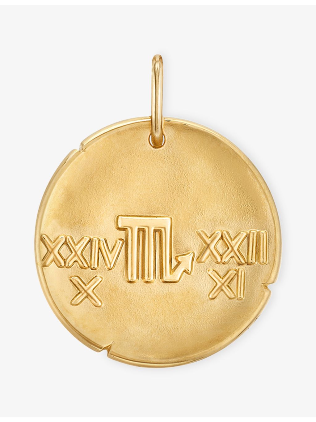 Van Cleef and Arpels Scorpio 18ct yellow gold medal (British brand)
