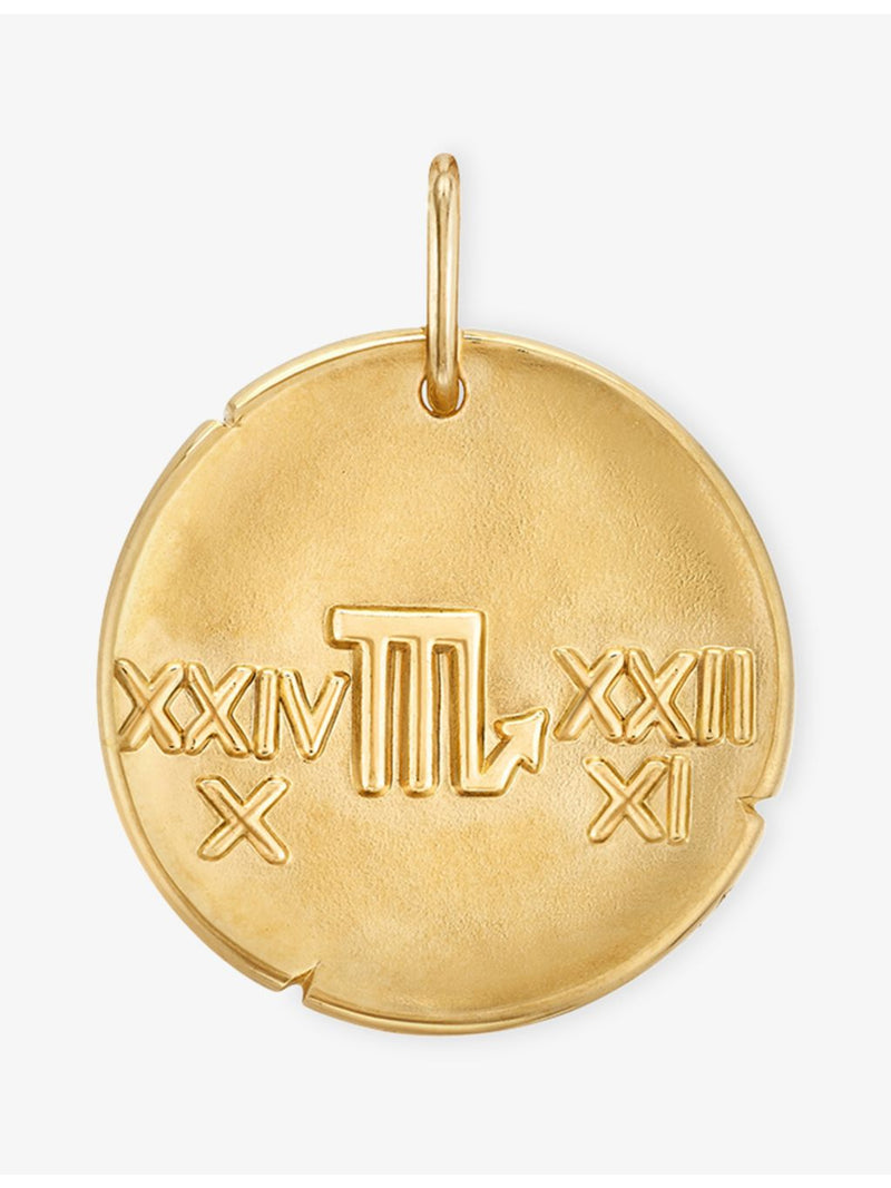 Van Cleef and Arpels Scorpio 18ct yellow gold medal (British brand)