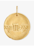 Van Cleef and Arpels Scorpio 18ct yellow gold medal (British brand)
