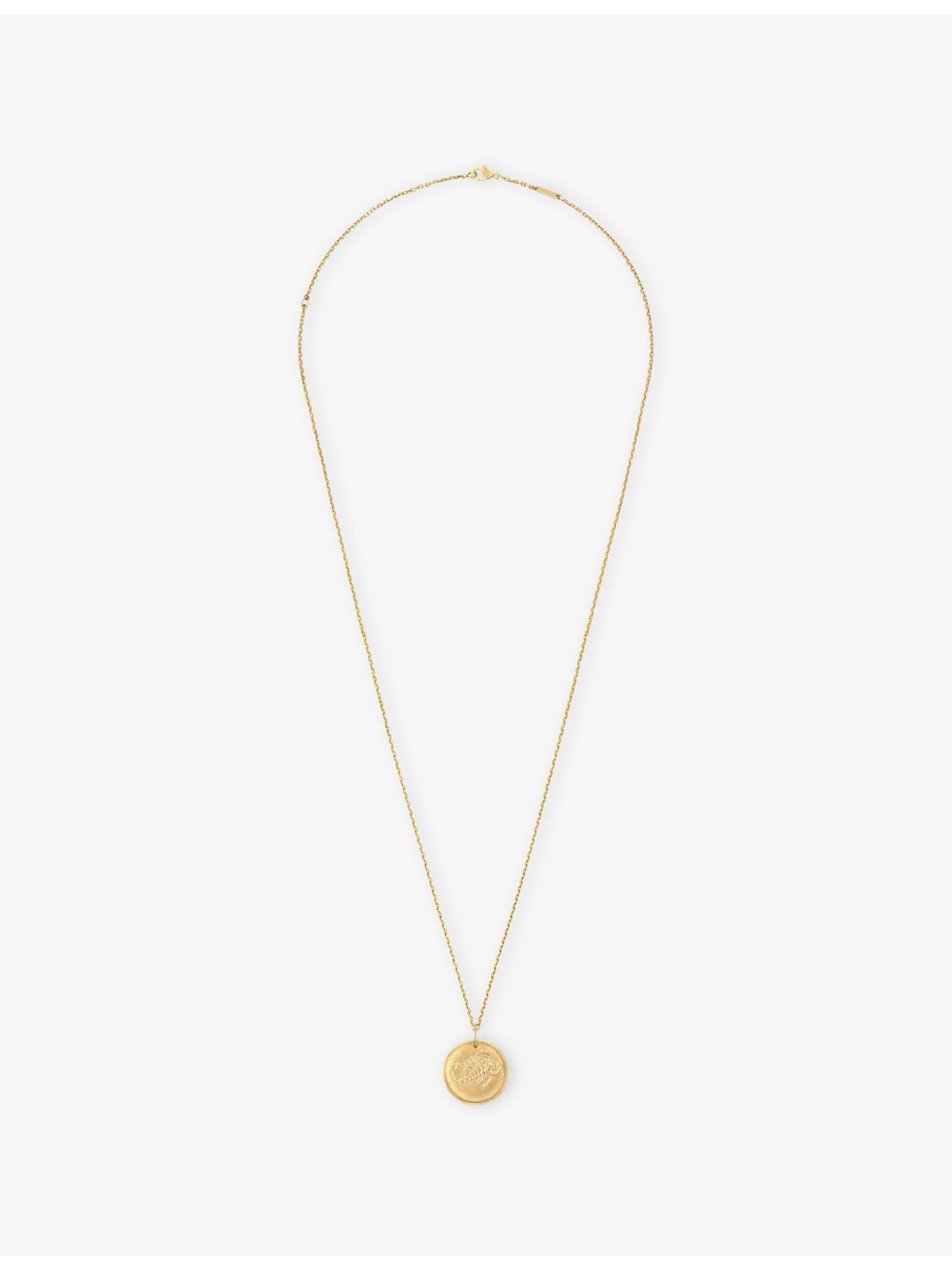 Van Cleef and Arpels Scorpio 18ct yellow gold medal (British brand)